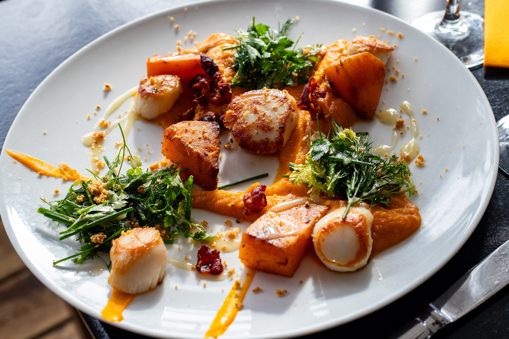 cuisine-restaurant-saint-jacques-escale-cap-ferret
