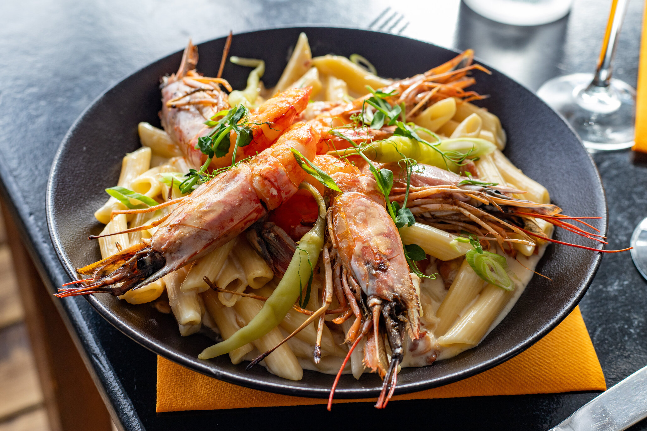 cuisine-restaurant-gambas-escale-cap-ferret